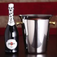 Quality Customize Insulated Champagne Bucket Polishing Metal Wine Bucket for sale