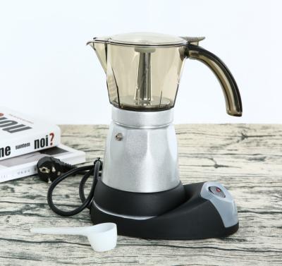 China 300ml 6 Cup Coffee Maker Coffee Bar Equipment 6 Cup Cafetiere for sale