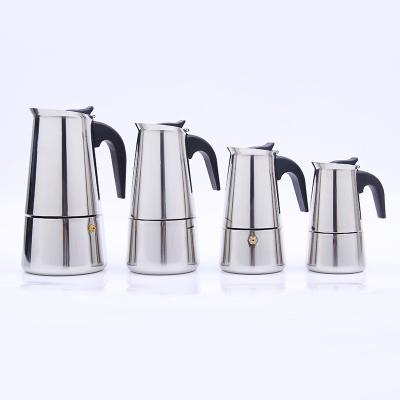 China OEM Polishing Stainless Steel Mocha Coffee Machine Maker for home restaurant for sale