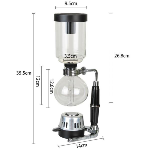 Quality New Home Style Syphon Coffee Maker Siphon For Coffee Brewer For Home for sale