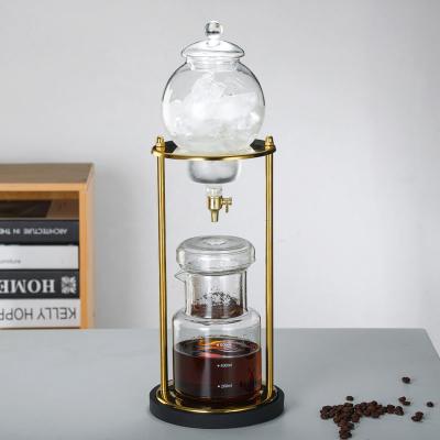 Chine 6 et 8 tasses Borosilicate Glass Cold Brew Dutch Coffee Maker Café glacé à vendre
