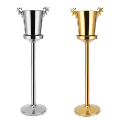 China Luxurious Thickened Champagne Bucket Frame Champagne Bucket Holder for sale