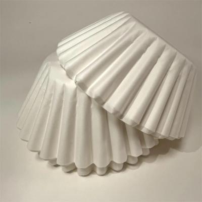 China Basket Coffee Filter Paper Wave Shape Sustainable Environmentally Friendly for sale