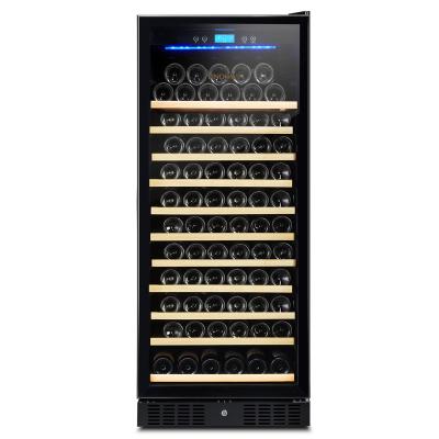 China Freestanding Commercial Wine Cooler Constant Temperature Refrigerators With Led Light for sale