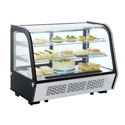 China Professional Electric Counter Top Cake Refrigerated Display Case For Commercial zu verkaufen