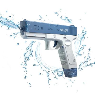 China Elektrische Spritzpistole Wiederaufladbare automatische Wasserpistole für Kinder Erwachsene zu verkaufen