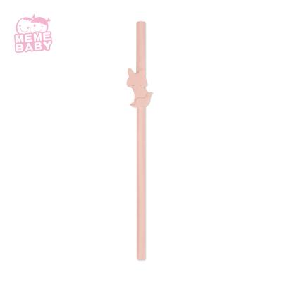 China 20cm LFGB Silicone Reusable Straw , Reusable Flexible Straws For Baby for sale