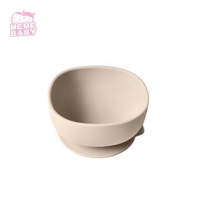 China Suction Baby Bowl Eco Friendly Non Slip Kids Feeding Infant Weaning Suction Bowl for sale