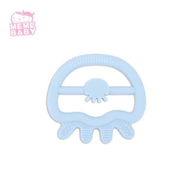 China Food Grade Soft Silicone Teether for sale