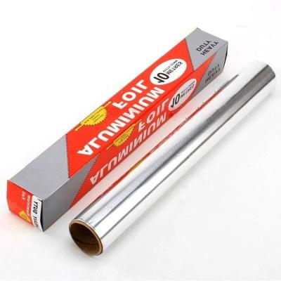 China ODM Food Packing Aluminum Foil Paper Roll 3m - 20m Disposable for sale