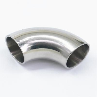 China Seamless Welded SS Pipe Fittings 316L Elbow Connection Customized Size for sale