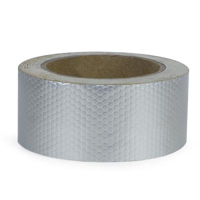 China Coated Duct Waterproof Aluminium Foil Tape For Fix Pipeline Roofing Repair for sale