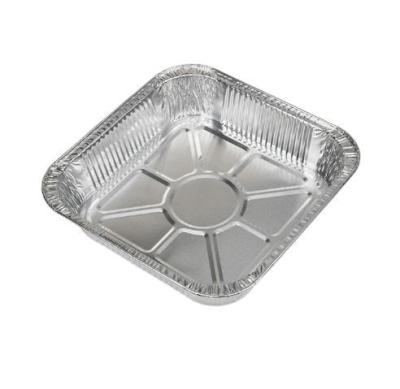 China Airline Aluminum Food Container With Lid 1000ml Disposable Food Tray for sale