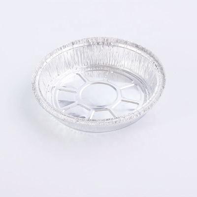 China ODM Round Aluminum Food Container Disposable 0.07mm Eco Friendly for sale