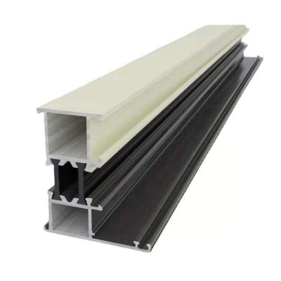 China Customized Construction Aluminum Profiles For Windows Doors Curtain Walls for sale