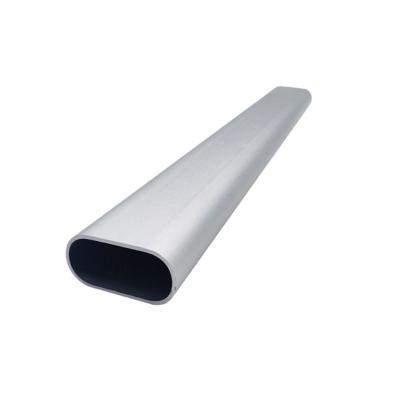 China 6063 T5 Anodized Round Pipe 0.2 - 3mm Thickness Aluminum Oval Tube for sale