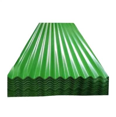 China 6m Color Corrugated Steel Aluminum Plate Sheet Galvanize Zinc PPGI Metal Roofing Sheet for sale