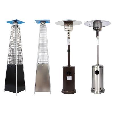 China Used Mushroom Flame Heater Shockproof Free Standing Heat Radiation Stainless Engine Oil Umbrella Restaurant Indoor Patio Heaters for sale