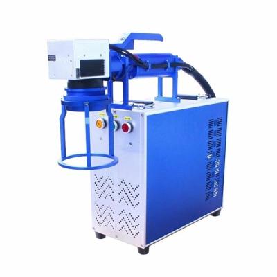 China Fiber laser marking machine laser jet printing machine high efficiency low cost energy saving for sale