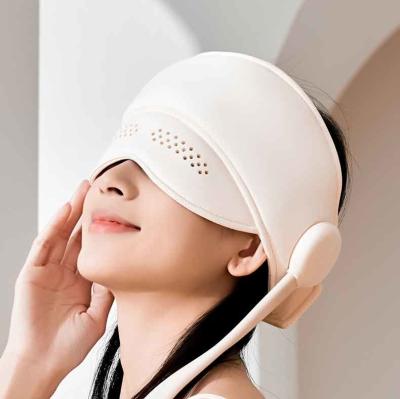 China Rechargeable Air Compression Head Massager Eye Care Hot Compress en venta