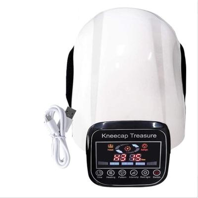 China Hot Compress 4D Knee Joint Massager Air Compression Painess Relief 3000mAh for sale