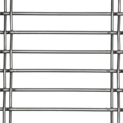 China Straight Wires Architectural Rigid Mesh Screen , Flat Architectural Wire Cloth for sale