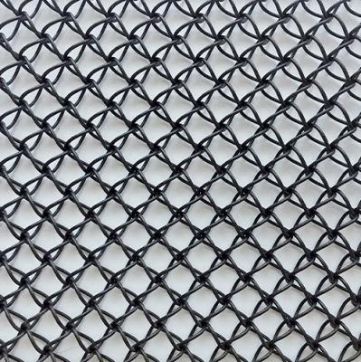 China Alloy Honeycomb Wire Mesh , Silver Decorative Mesh Screen for sale