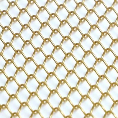 Cina Spruzzi il metallo di superficie dipinto Mesh Curtain, all'interno tenda della mosca del metallo di aria aperta in vendita