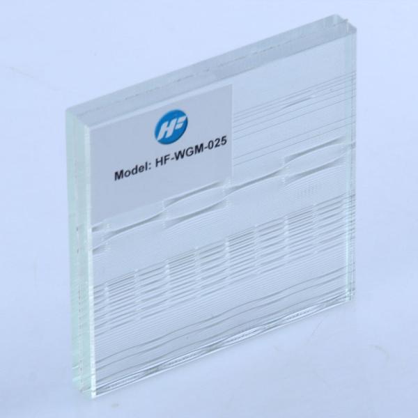 Quality ANSI Z97.1 Laminated Glass Metal Mesh , Wire Reinforced Glass High Level Protection for sale