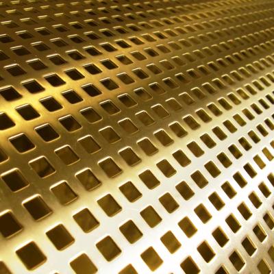 China ASTM B209 Architecture Perforated Metal Sheet Easy Installation for sale