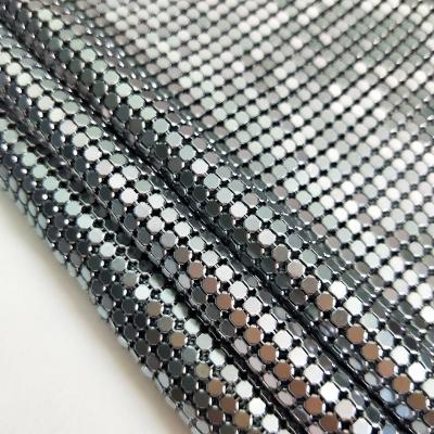 China Flexible Installation Woven Metal Mesh , 4mm 6mm Metal Mesh Cloth for sale