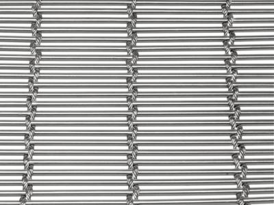 China Building Decoration Stainless Cable Mesh , Architectural Woven Wire Mesh for sale