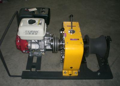 China 8 Tons Gasoline Engine Powered Winch   Equipment With ISO 9001:2008 Certificate for sale