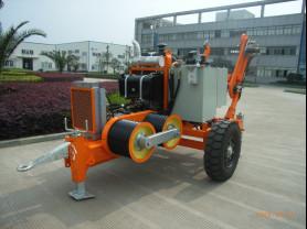 China Cable Pulling Tools 40KN Hydraulic Cable Puller During Overhead Stringing Project for sale