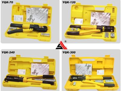 China YQK-70 Hydraulic Cable Lug Crimping Tool With Automatis Safety Set For Crimping Terminal for sale