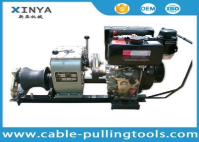 China 3 Ton Hand Operated Diesel Towing Winch Machine for sale
