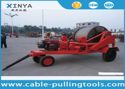 China 3 - 8T Multi function Full Cable Drum Trailer Machine for electric power construction for sale