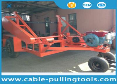 China 5T Multi function Full Cable Drum Trailer Other Tools With Water Cooled Diesel Engine for sale