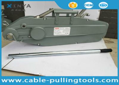 China 3.2T Tirfor Manual Wire Rope Hoist With 20m Wire Rope for Lifting and Pulling for sale