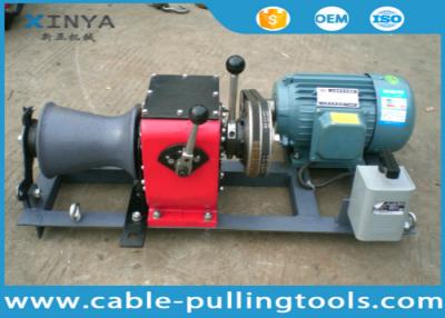 China Small Portable Electric Cable Winch Puller Machine 1T for sale