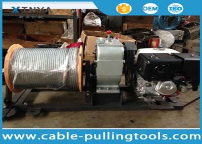 China Honda Gas Engine Powered Winch Cable Pulling Tools With 300M Wire Rope for sale
