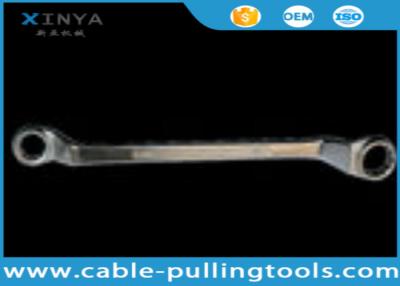 China Alloy steel Carbon Steel Double Offset Ring Spanner Wrench to tighten the bolt for sale