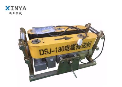 China Cable Pusher Machine Cable Conveyer With Electric Engine For Laying Cable for sale
