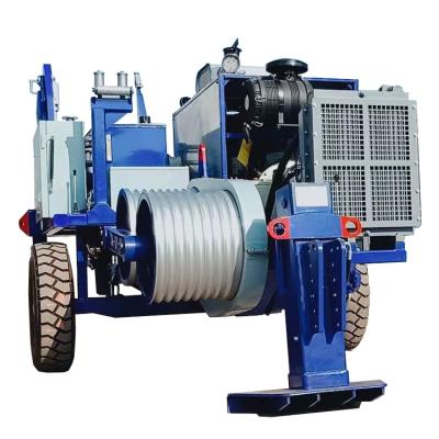 China 18ton hydraulic cable puller machine cable stringing equipment for transmission line construction for sale