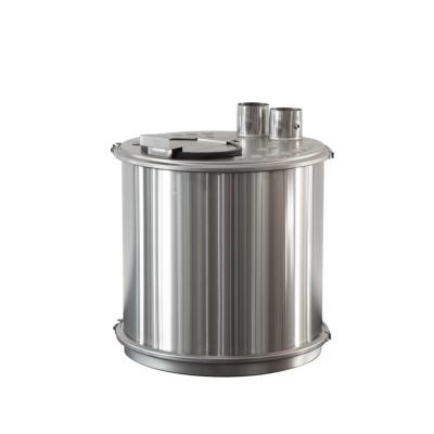 China All Types Of Powder Coating Round Fluidizing Hopper Stainless en venta