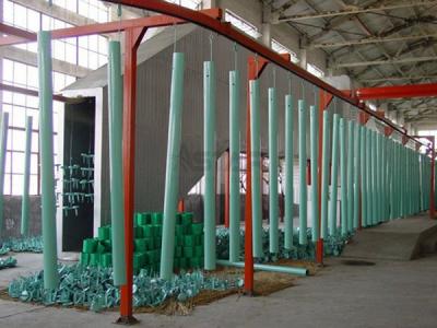 China Bañadora electrostática del polvo del tubo del metal en venta