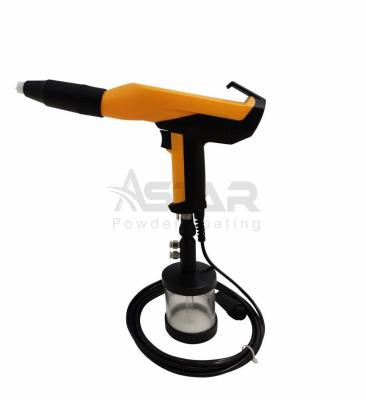 China 2F Complete Set Electrostatic Powder Coating Cup Gun for sale