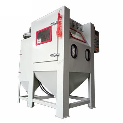 China Multi manual do tamanho que limpa com jato de areia o equipamento do pré-tratamento da máquina à venda