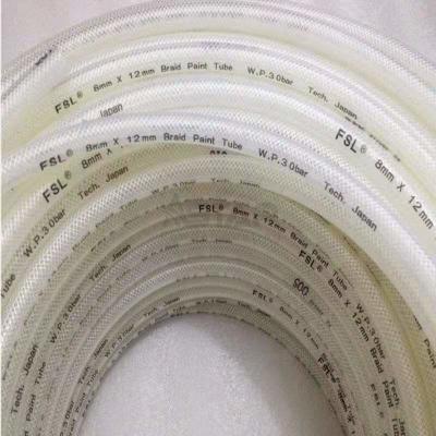 China White Wear Resistant Non Stick Powder Coating Hose for sale