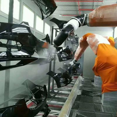 China Automobil-automatischer 6 Achsen-Spritzlackierverfahren-Stoßroboter zu verkaufen